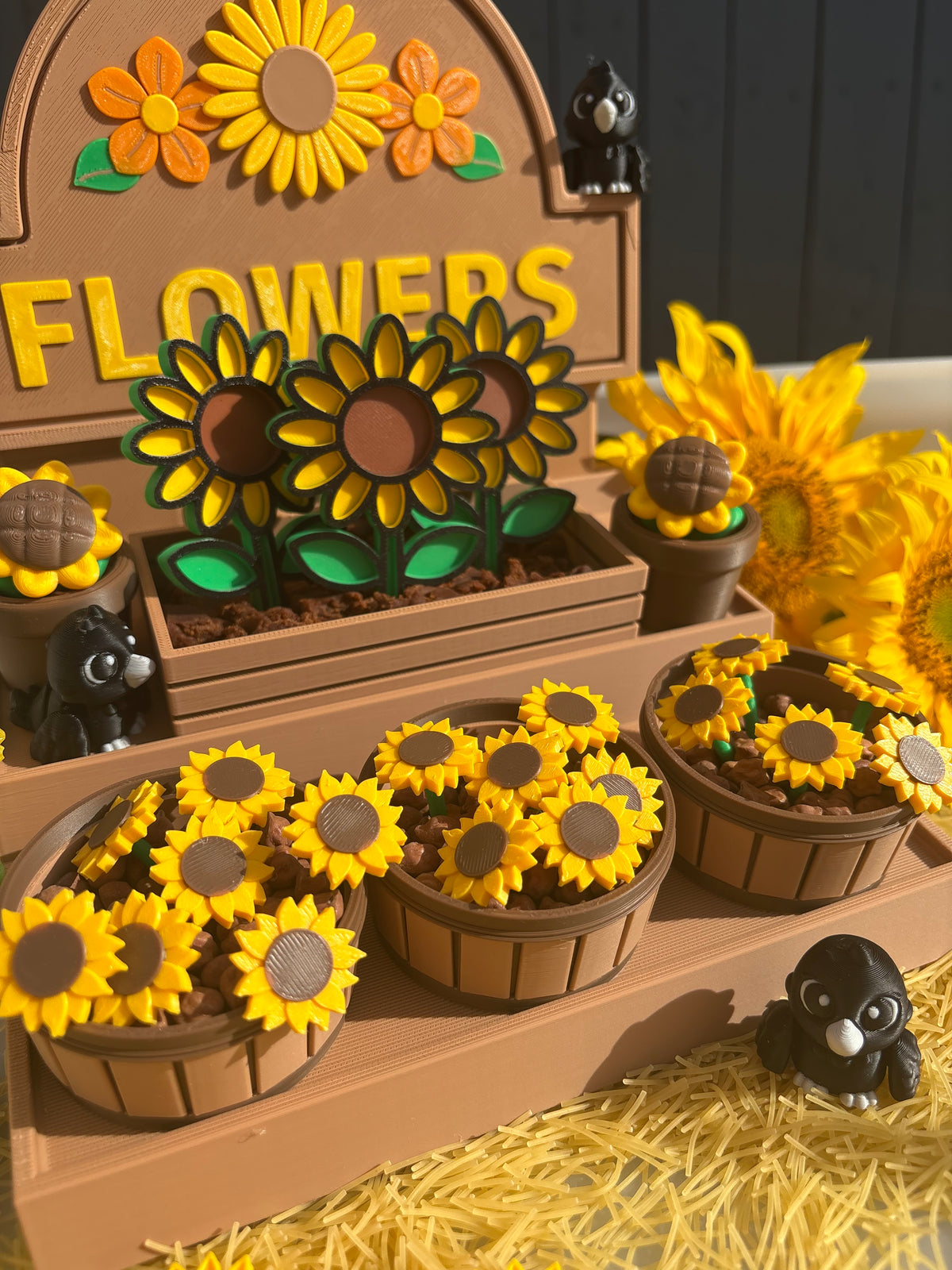 Pick your own sunflower market
