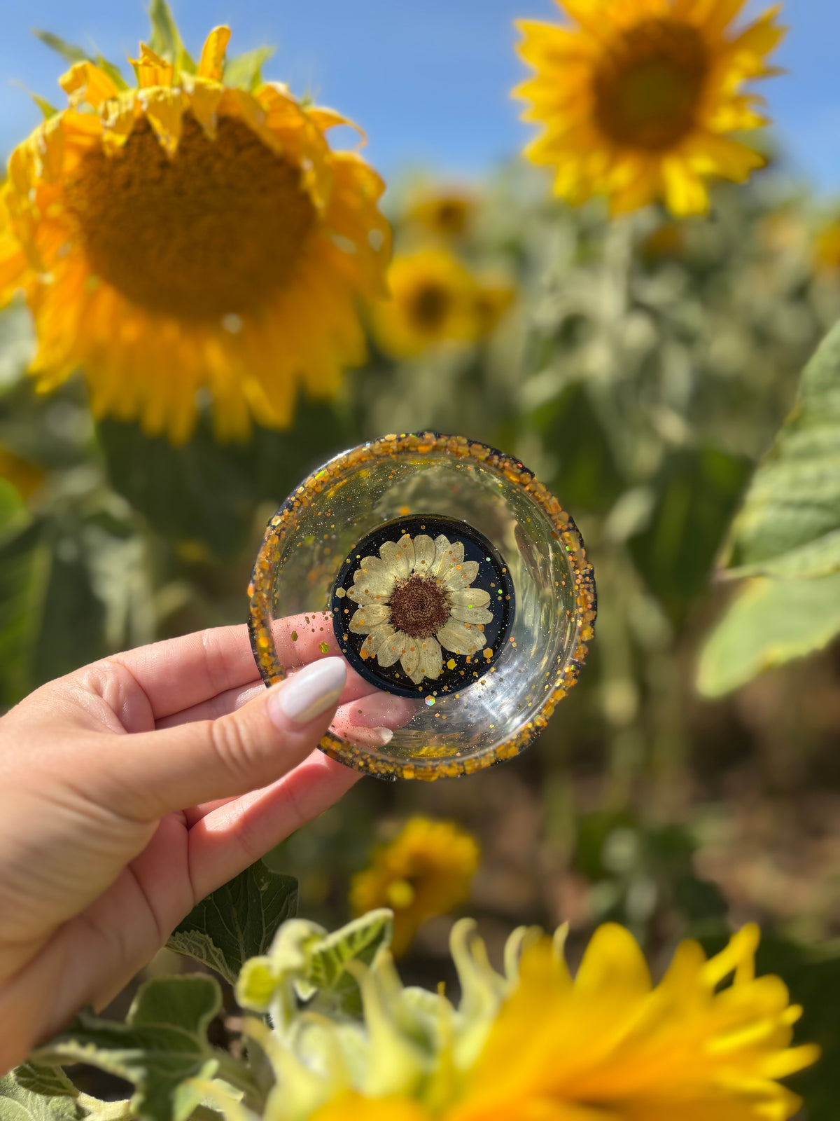 Mini bowl sunflower themed