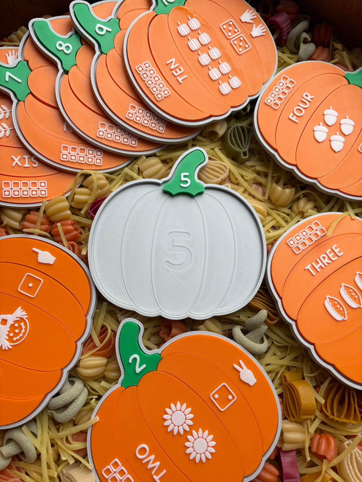 Pumpkin number puzzle