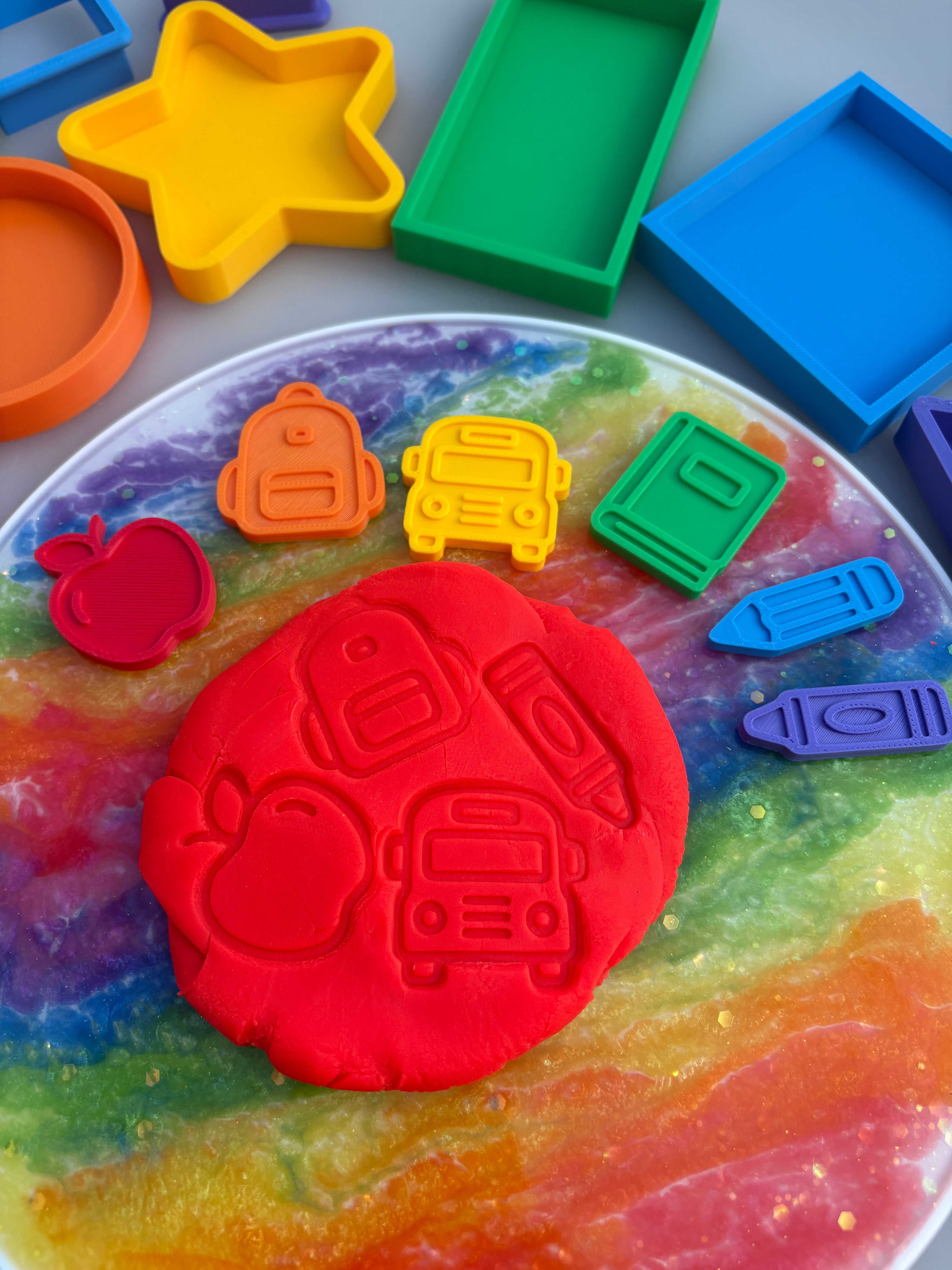 Back to school themed counters