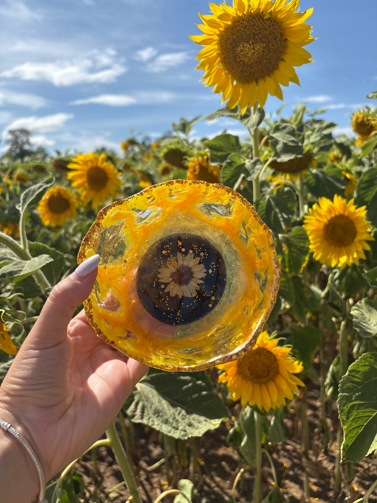 Sunflower bowl