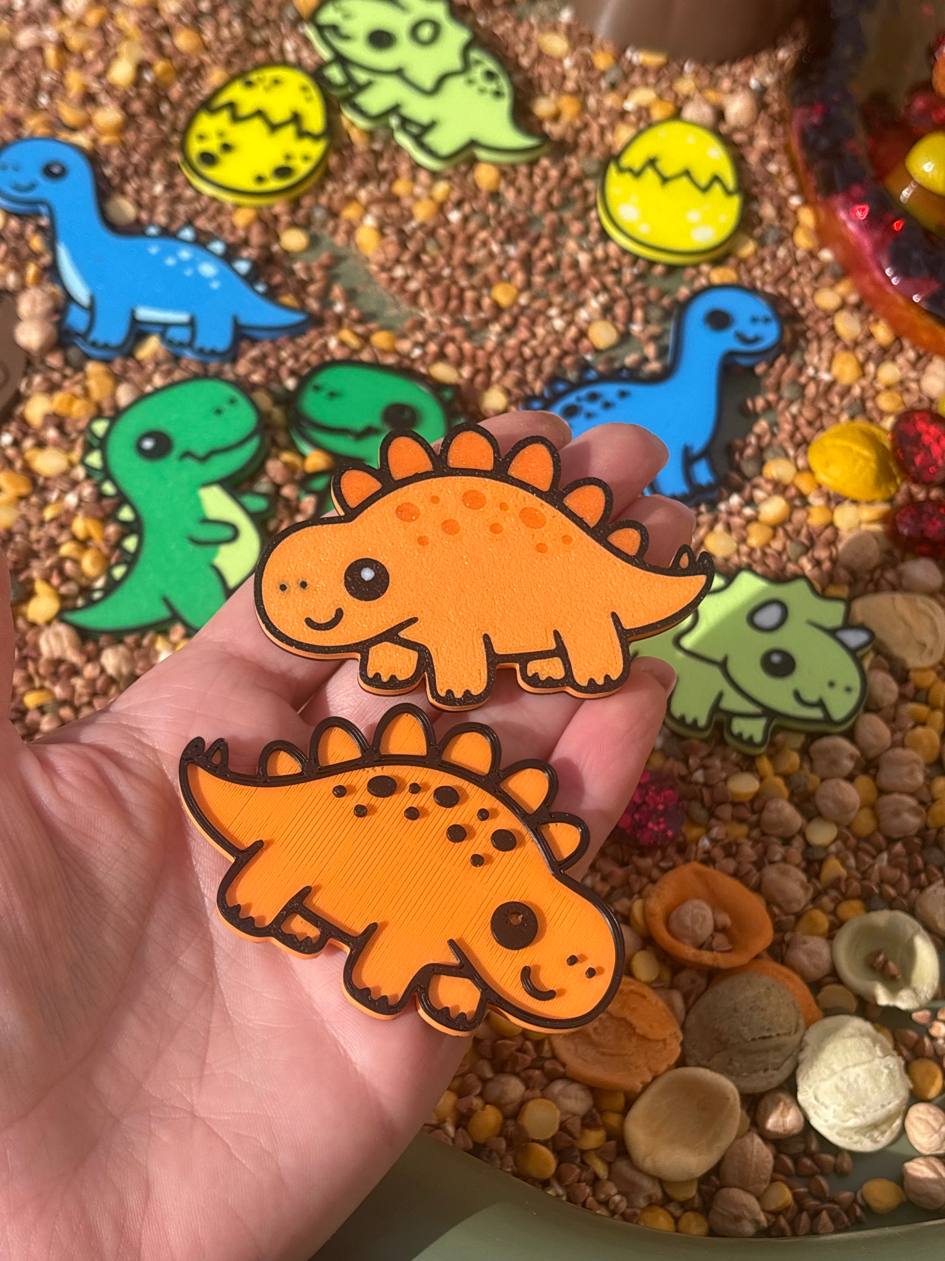 Dinosaur counters/stampers
