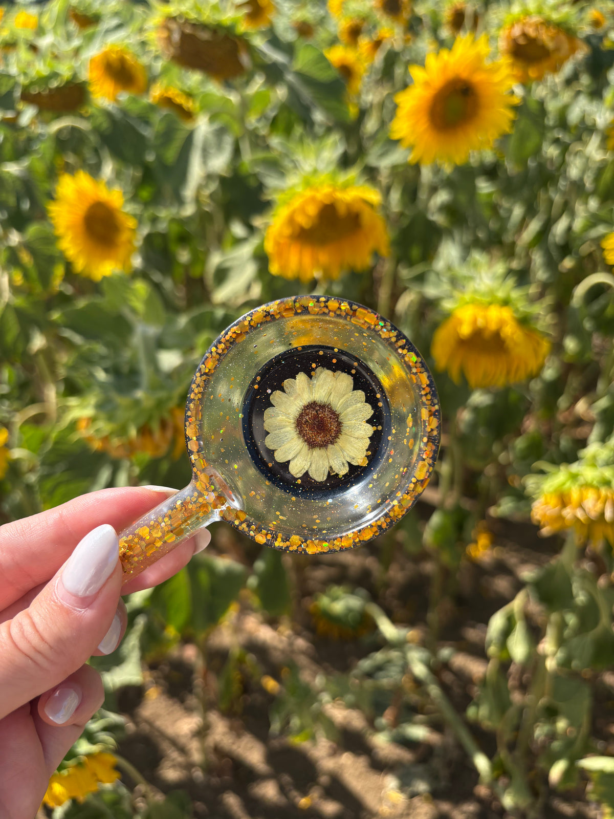Scoop sunflower themed