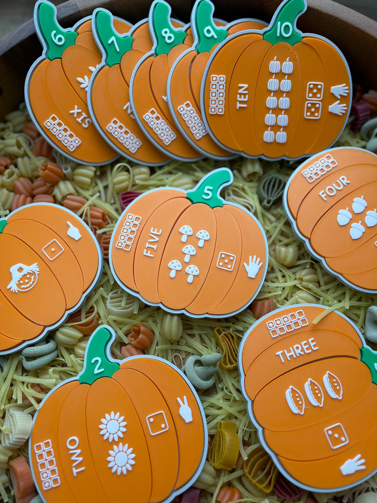Pumpkin number puzzle