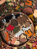Woodland animal tokens