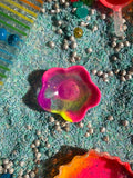 Neon flower bowl