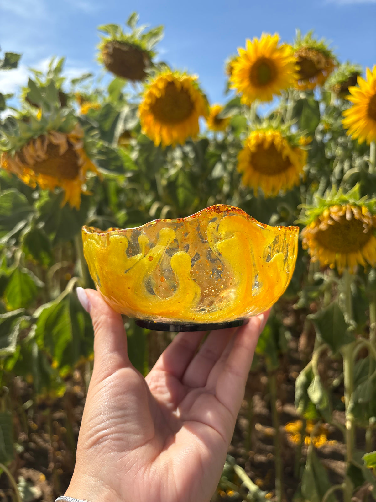 Sunflower bowl