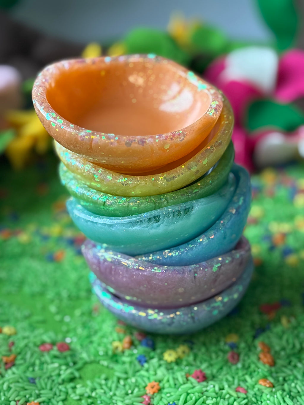 Pastel mini bowls