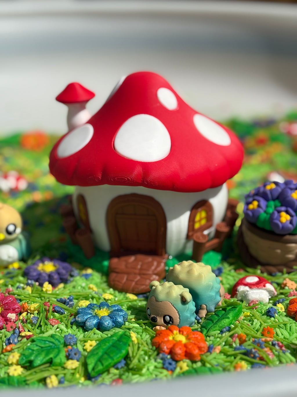 3D printed mushroom house