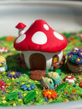 3D printed mushroom house