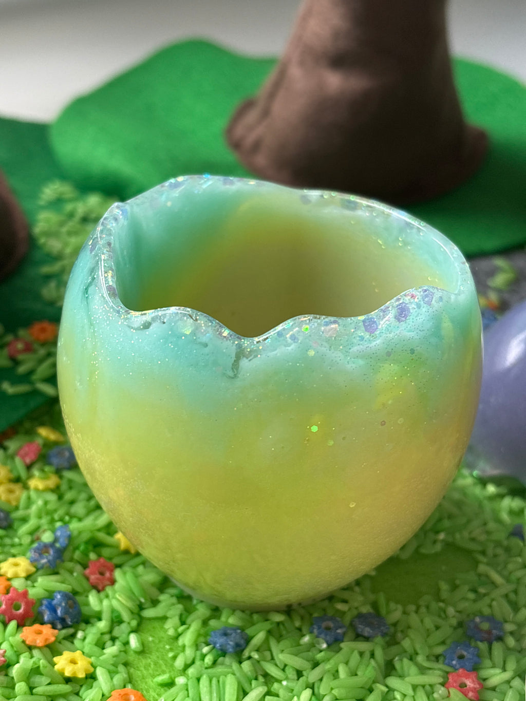 Egg and chick