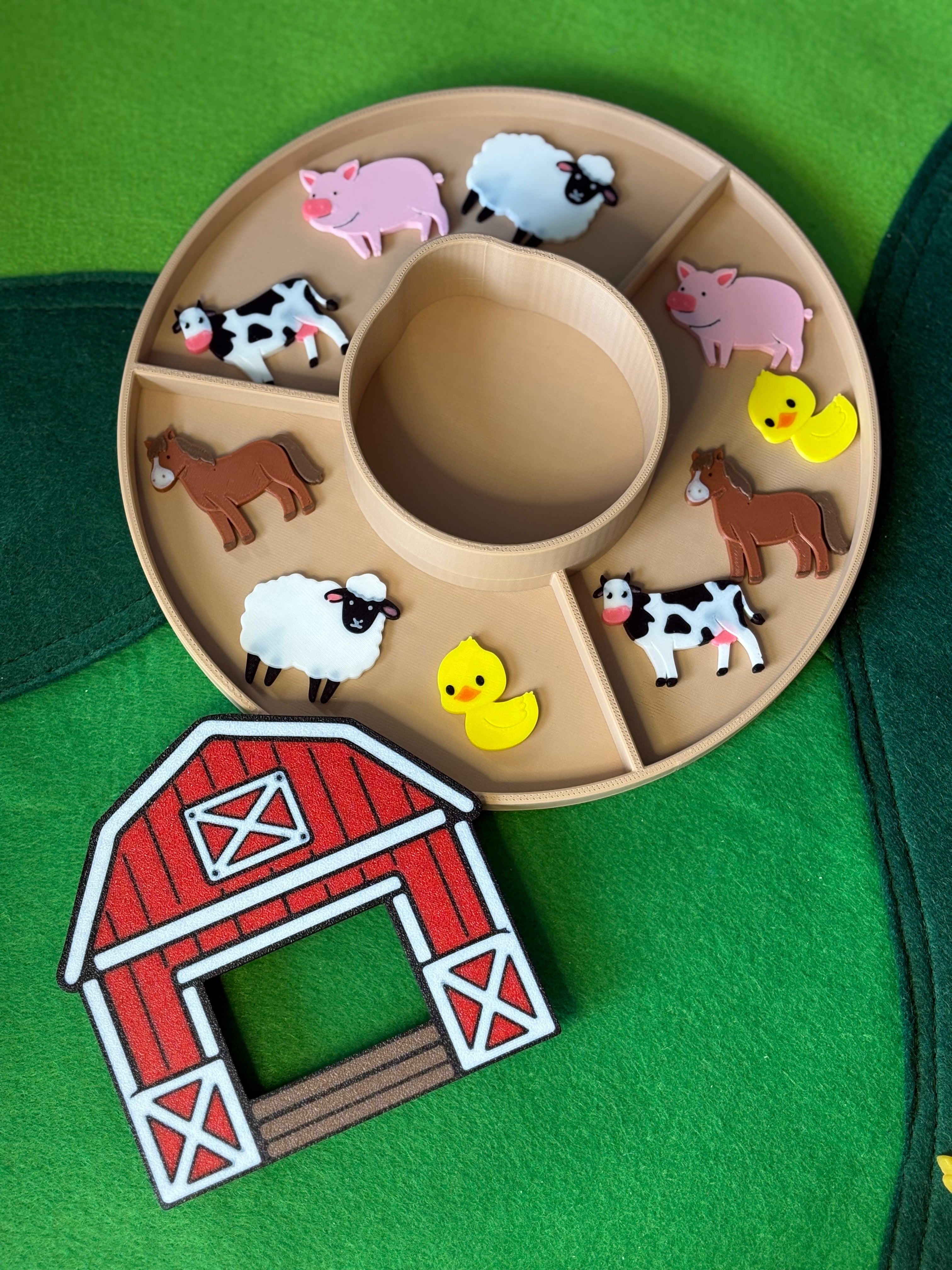Barn and animal counters