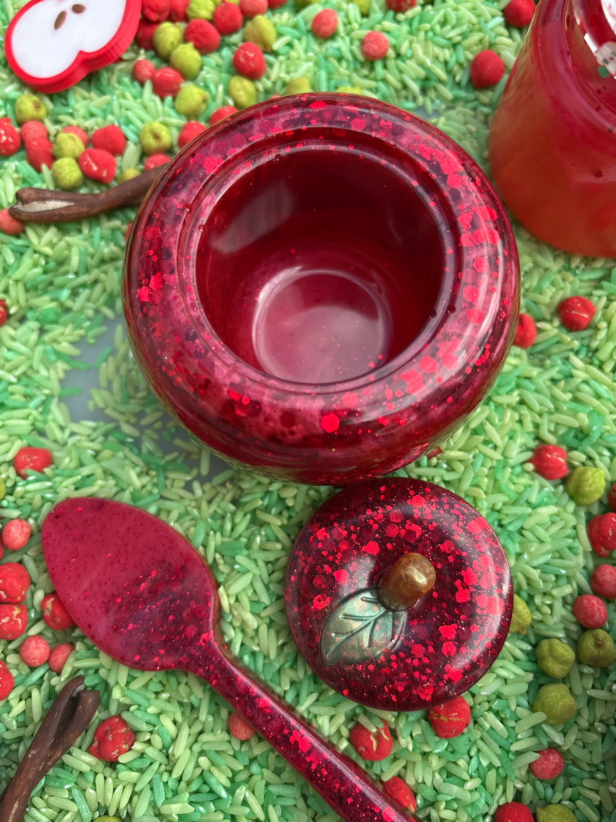 Apple trinket box
