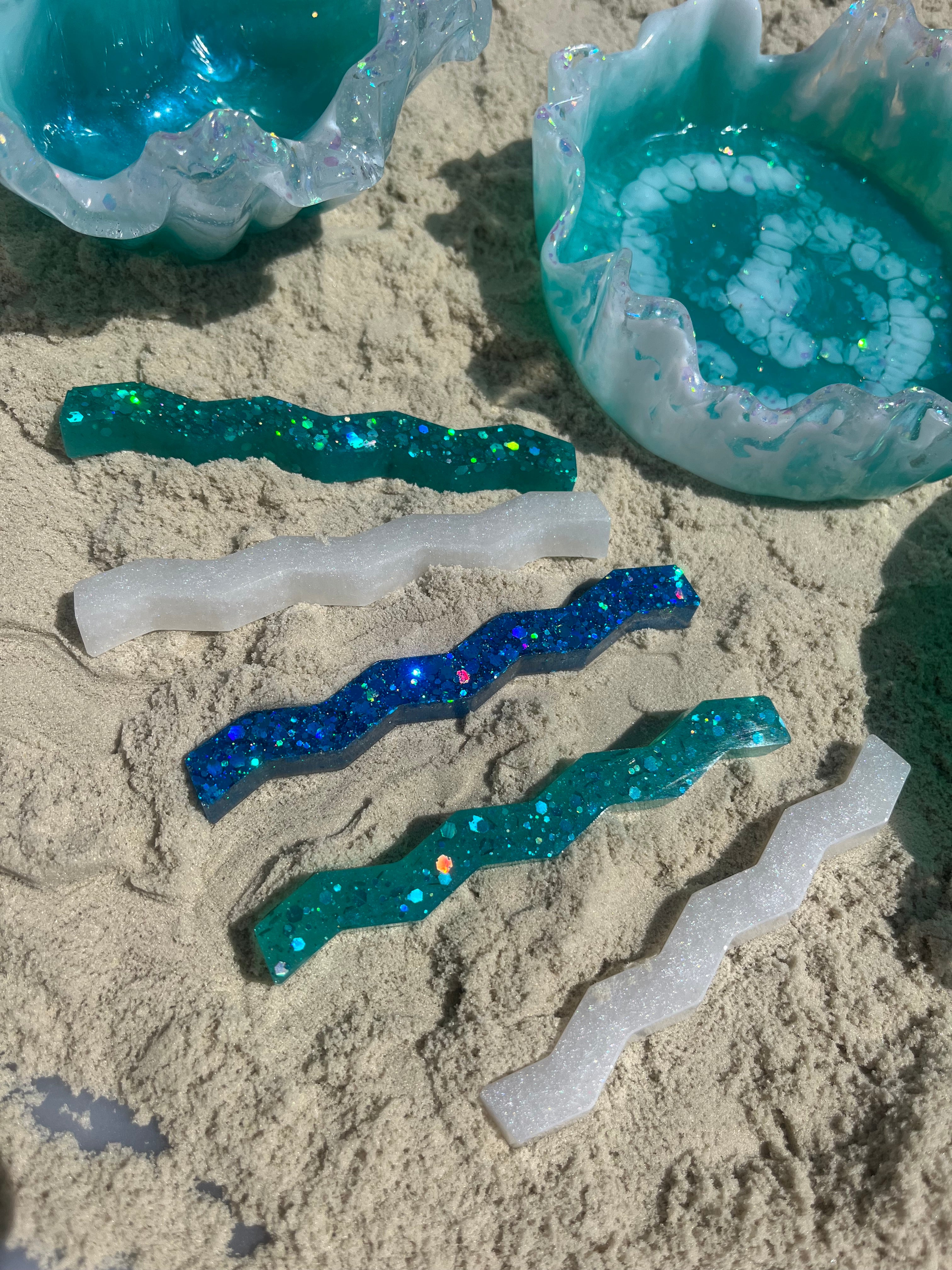 Waves - set of 5