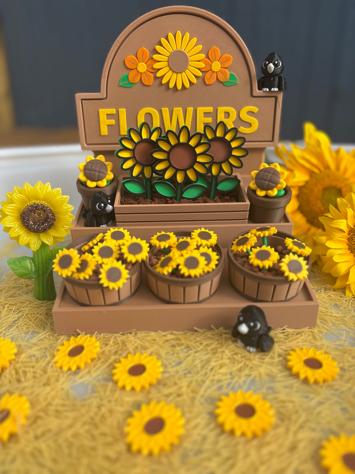 Pick your own sunflower market