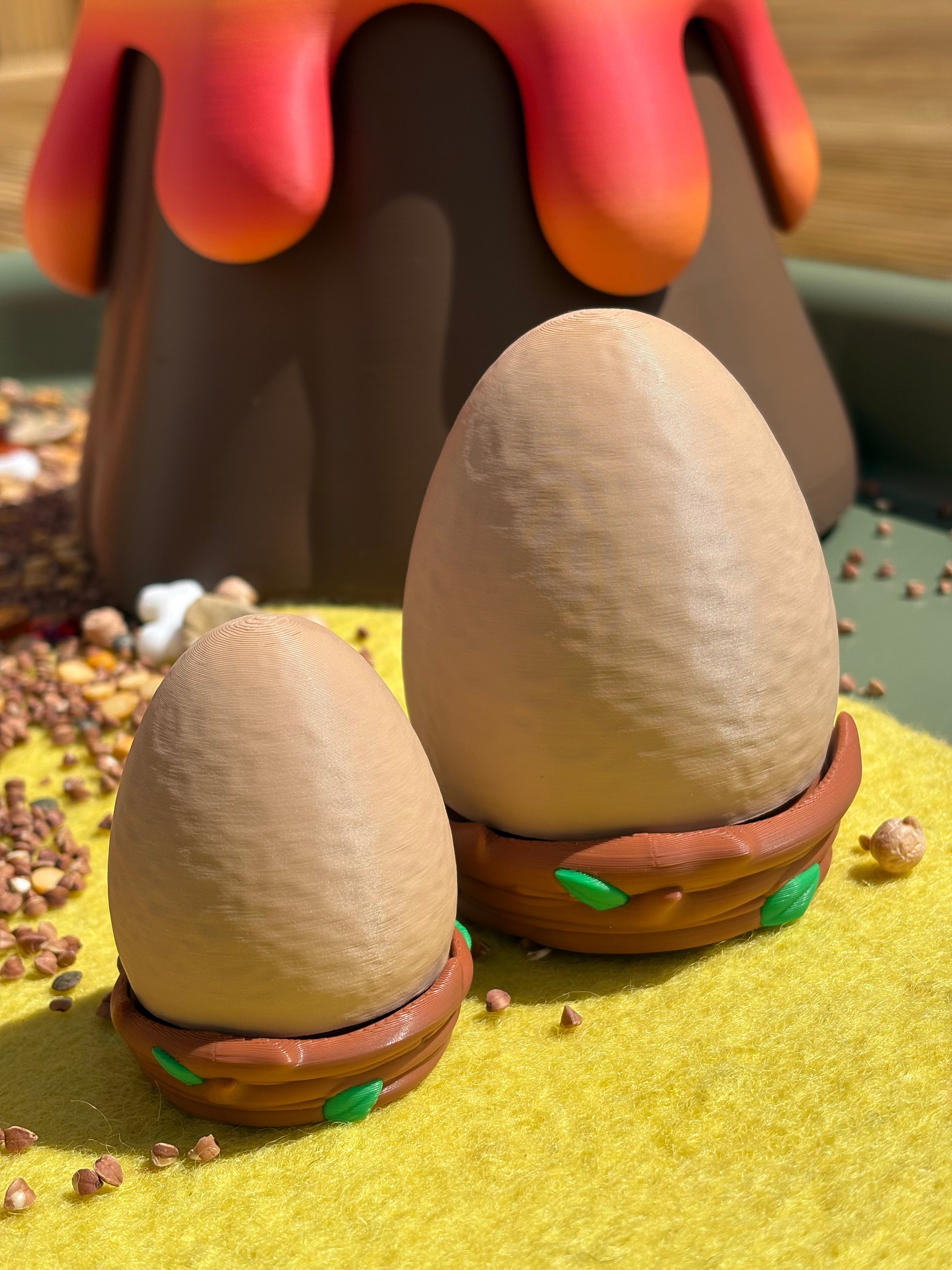 Egg in a nest