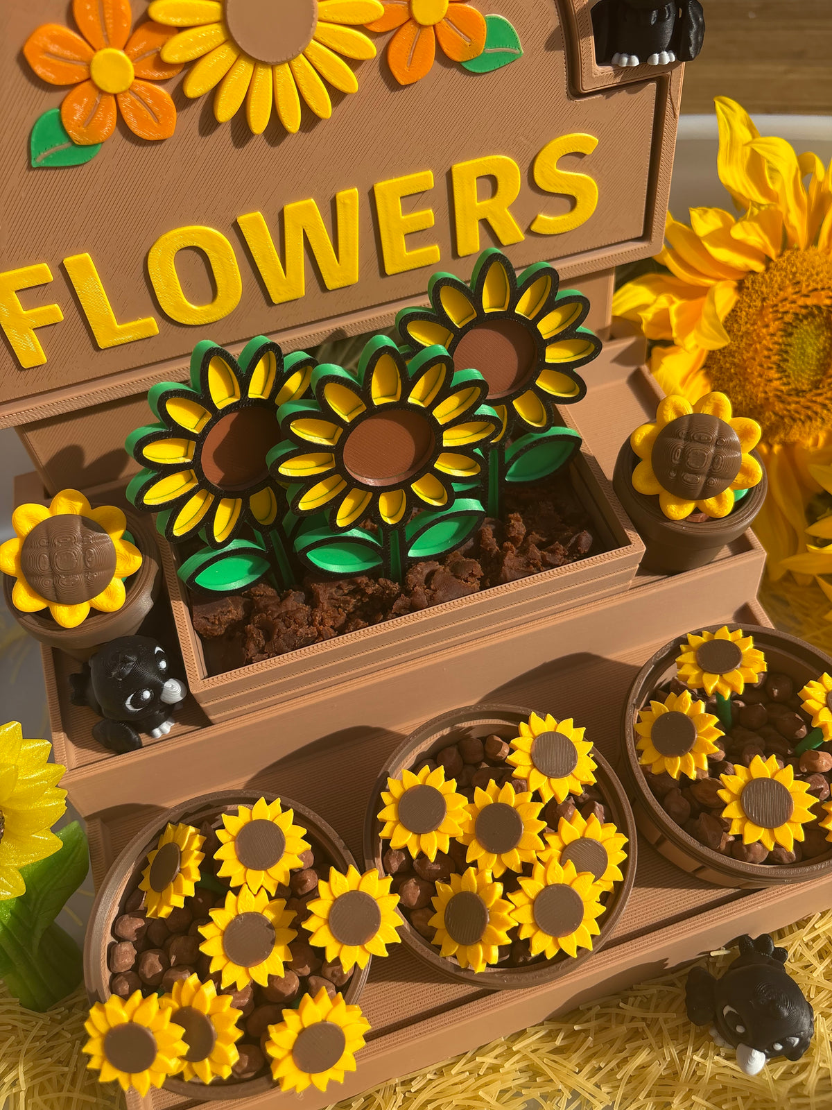 Pick your own sunflower market