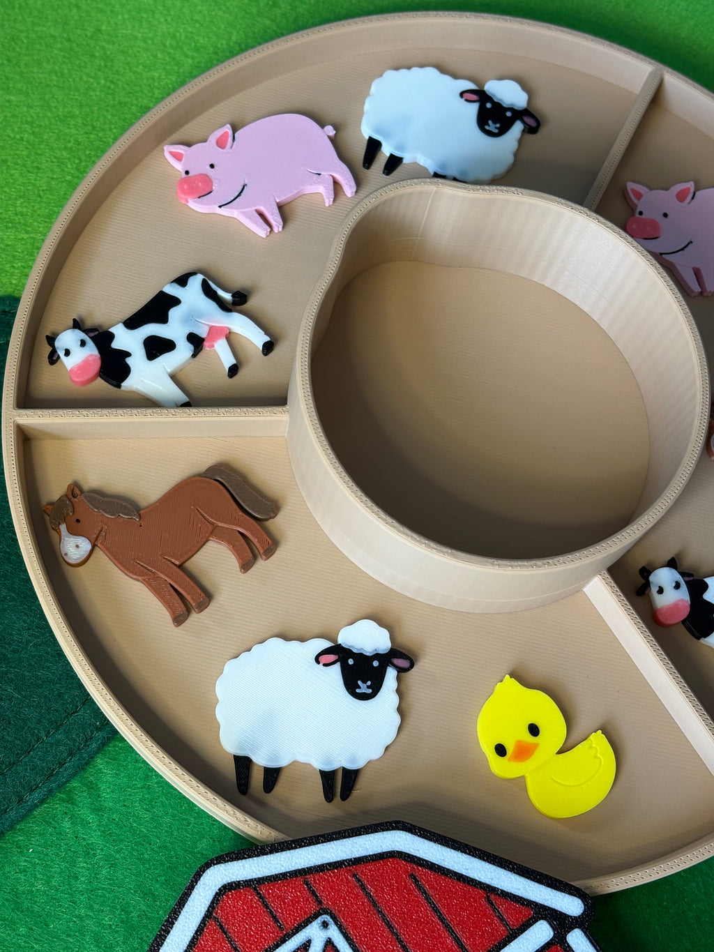 Barn and animal counters