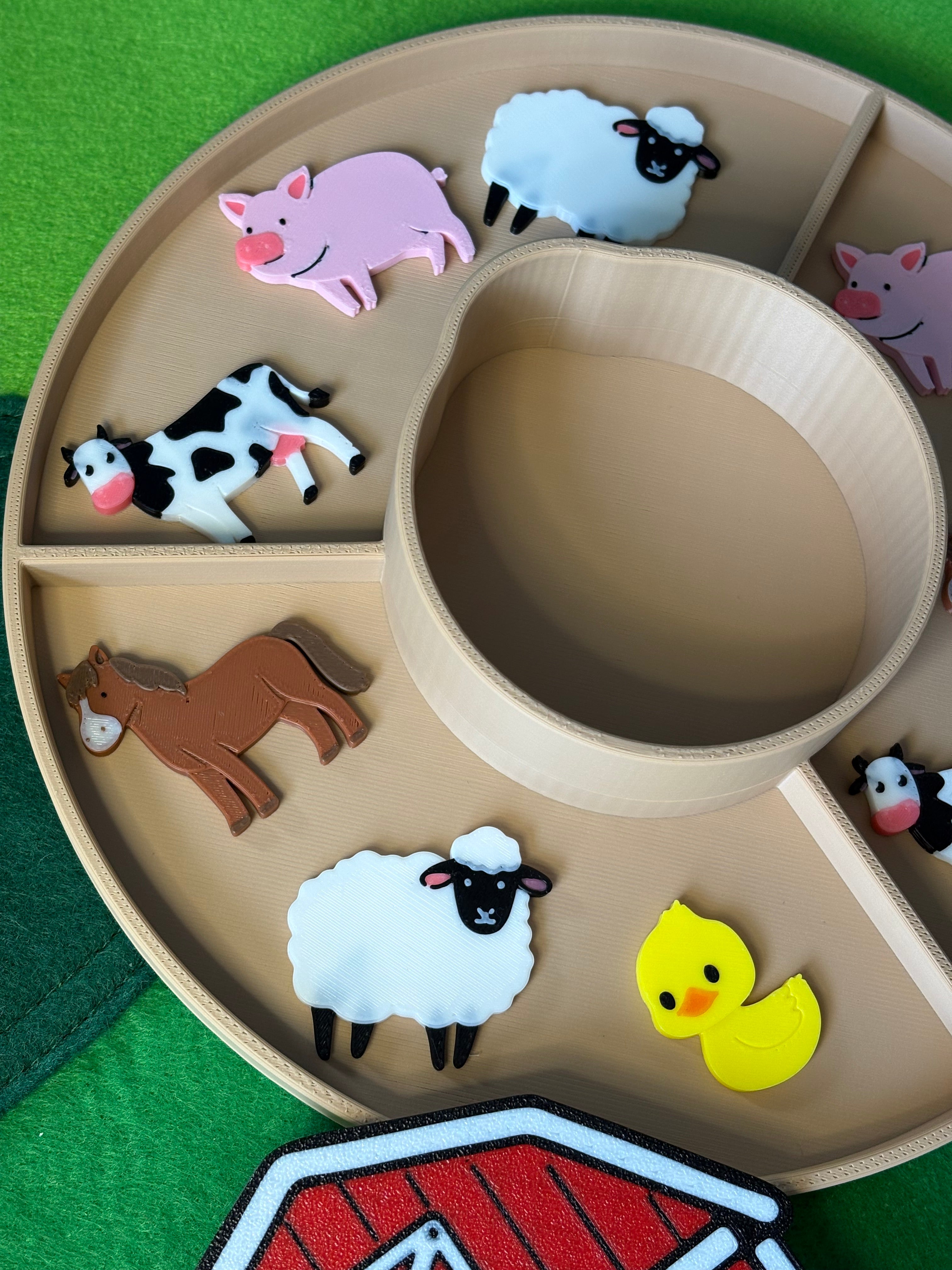 Barn and animal counters