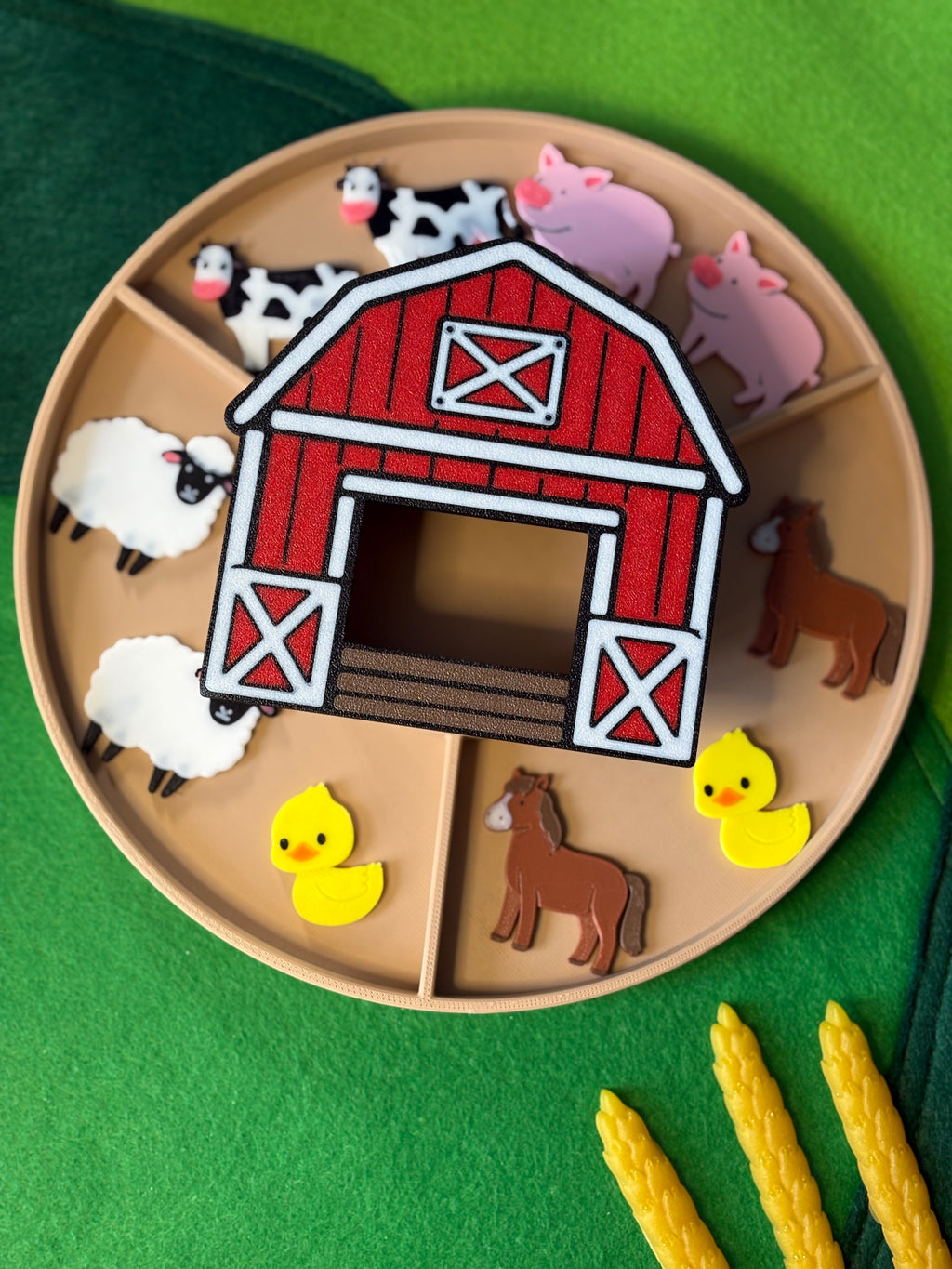 Barn and animal counters