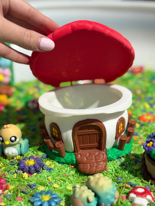 3D printed mushroom house