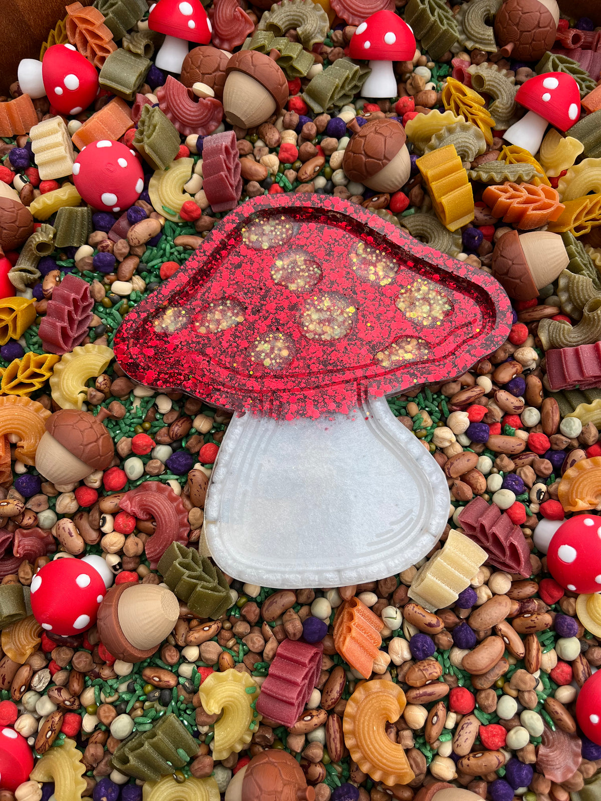 Toadstool tray