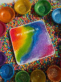 My name is… board