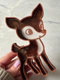 Small fawn tray