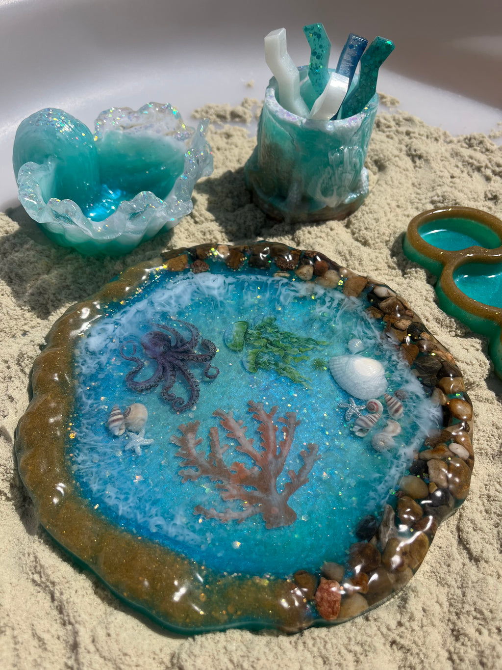 Octopus/jellyfish playscape