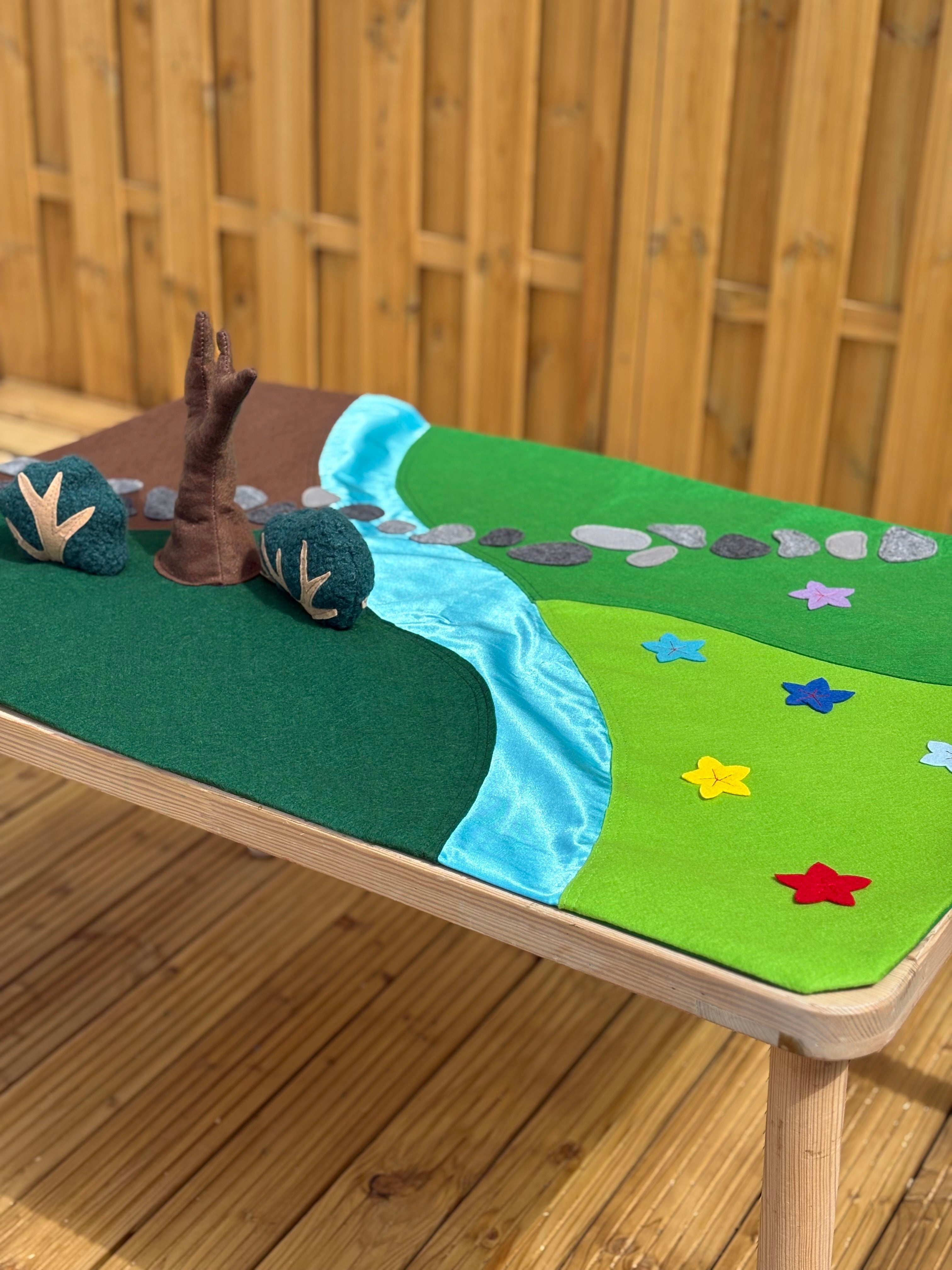 Enchanted forest mat - one sided