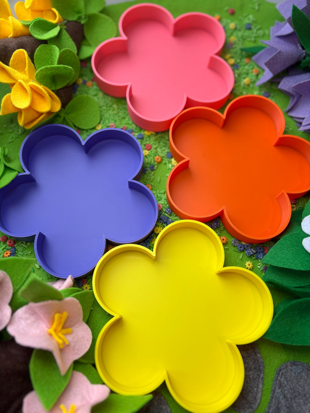 Flower tray
