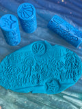 Under the sea play dough roller