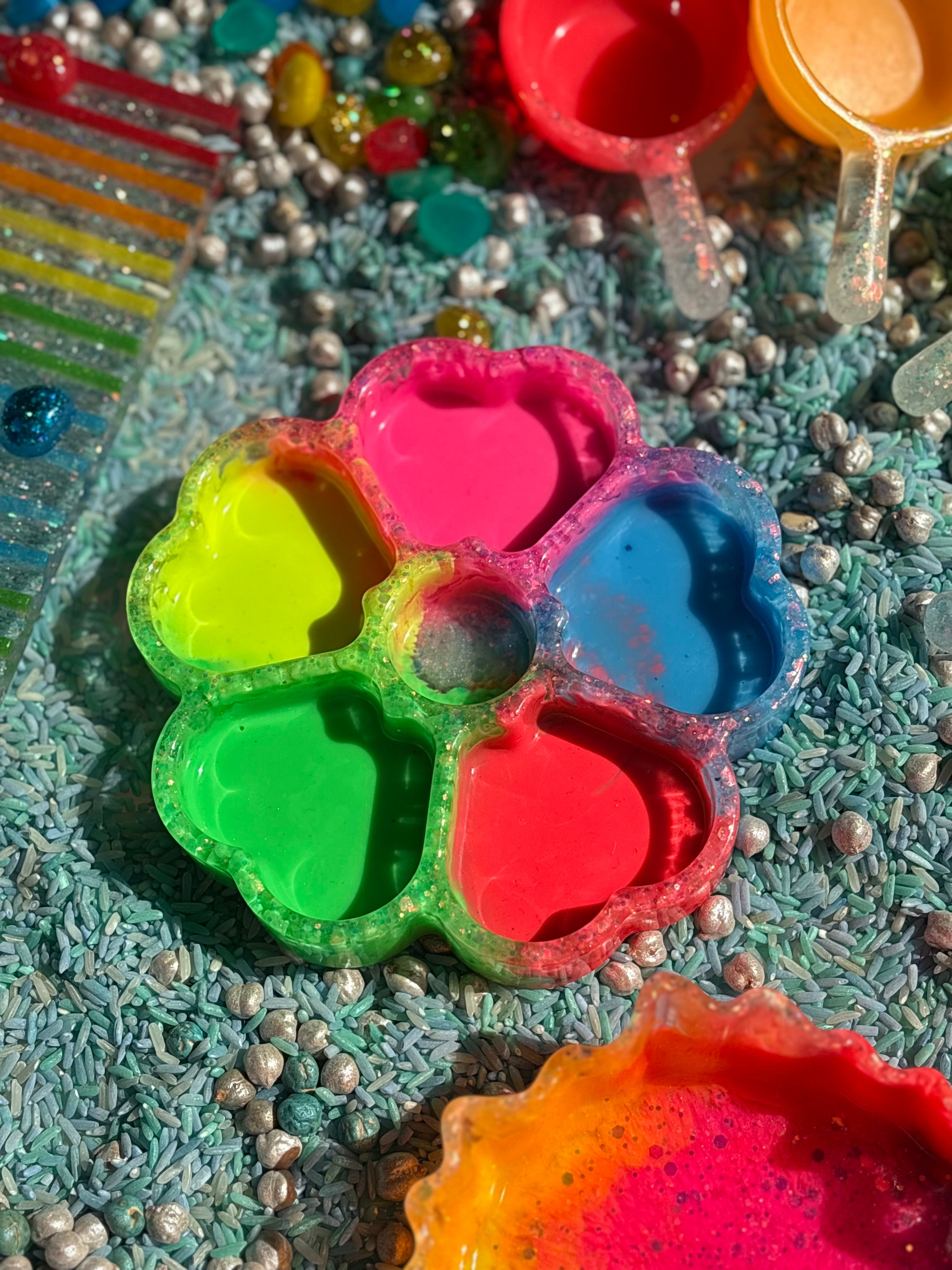 Flower tray (neon)