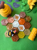 Honeycombs set of 3
