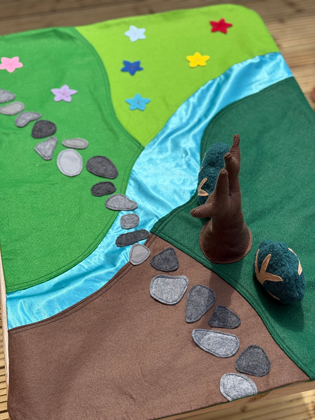 Enchanted forest mat - one sided