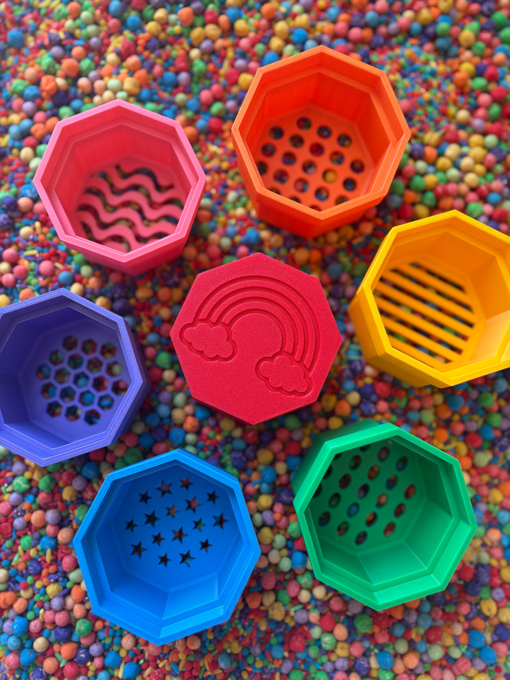 Rainbow sieves