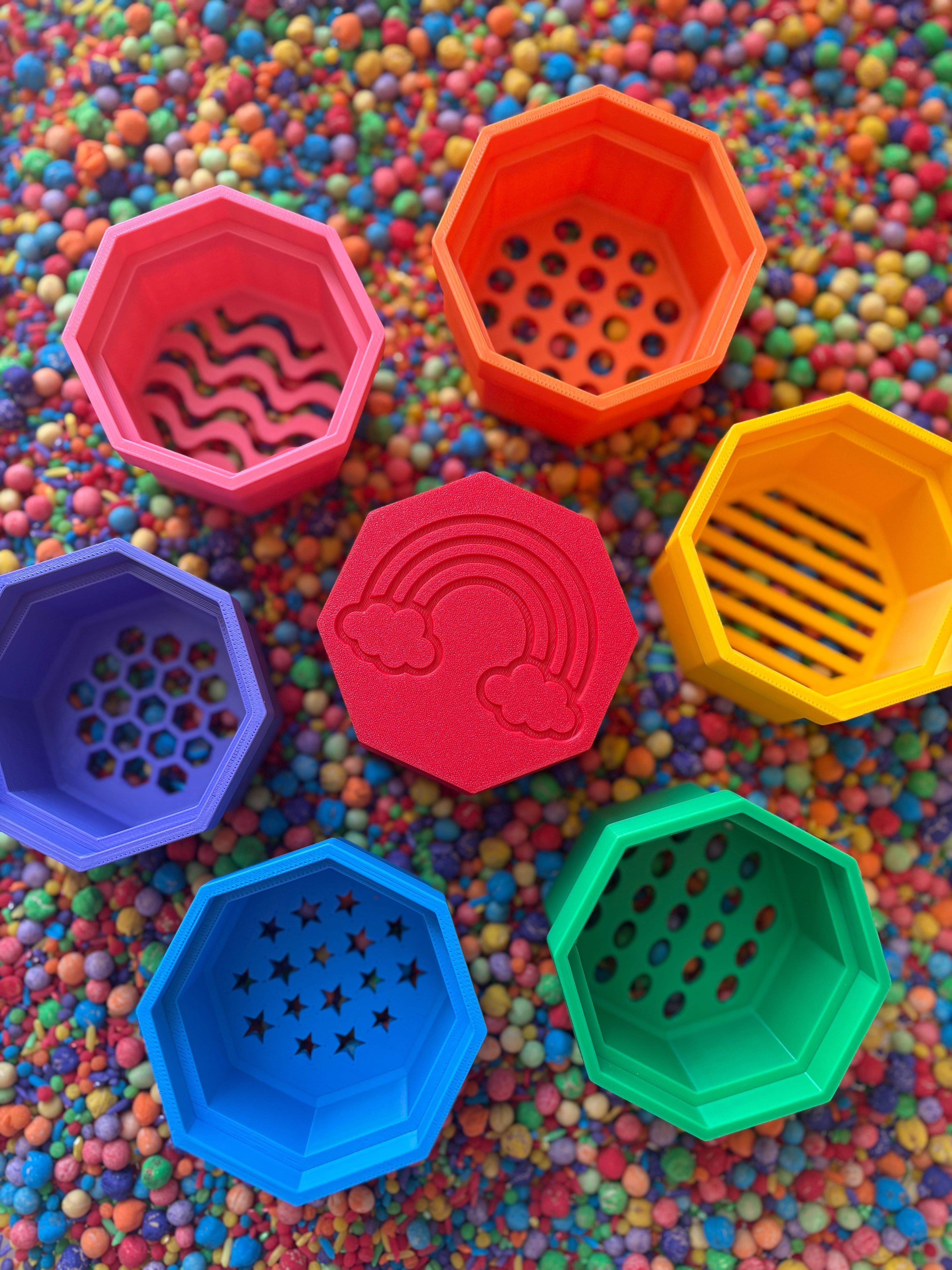 Rainbow sieves