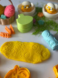Easter themed play dough roller
