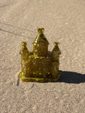 Little resin sandcastle
