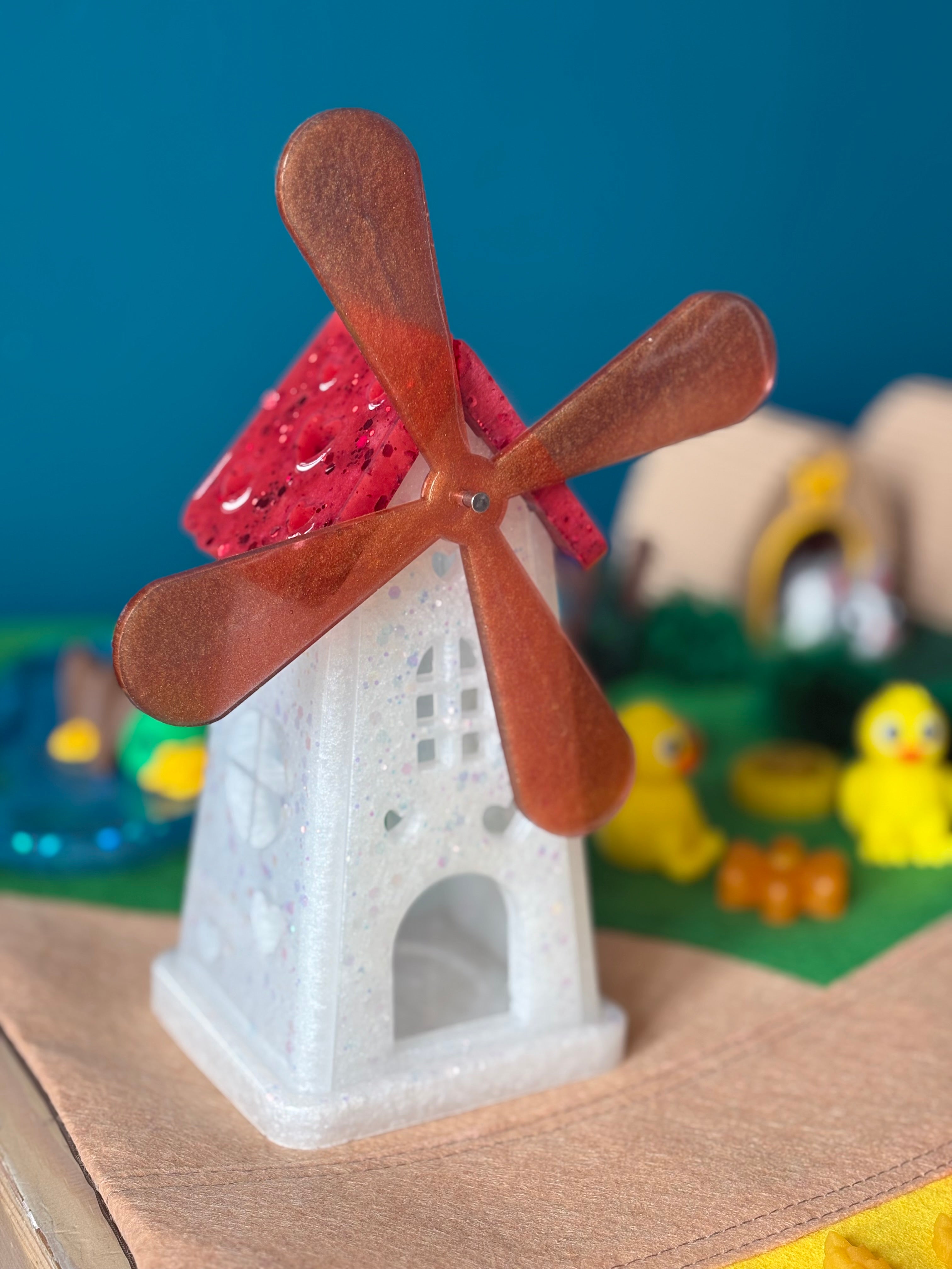 Resin windmill