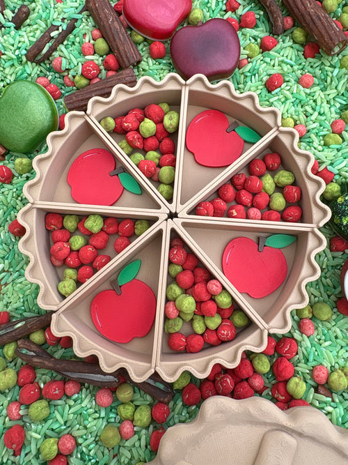 3D printed pie slices