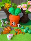 Bunny carrot house