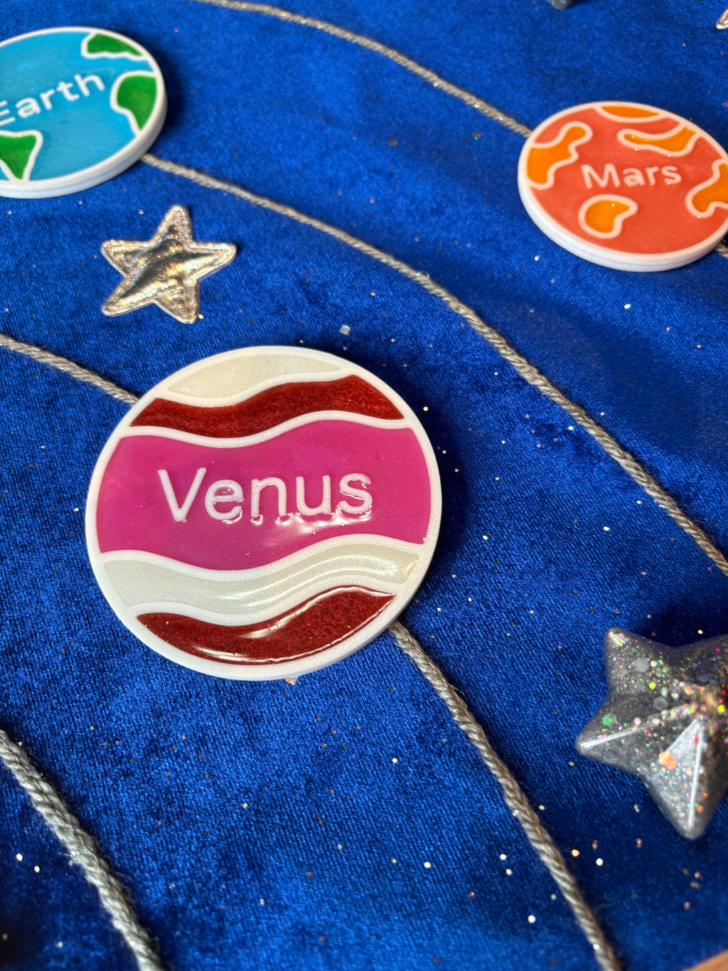 Solar system orbit mat (Flisat table top only)