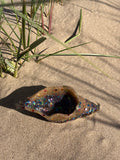 Shell (sand and glitter)