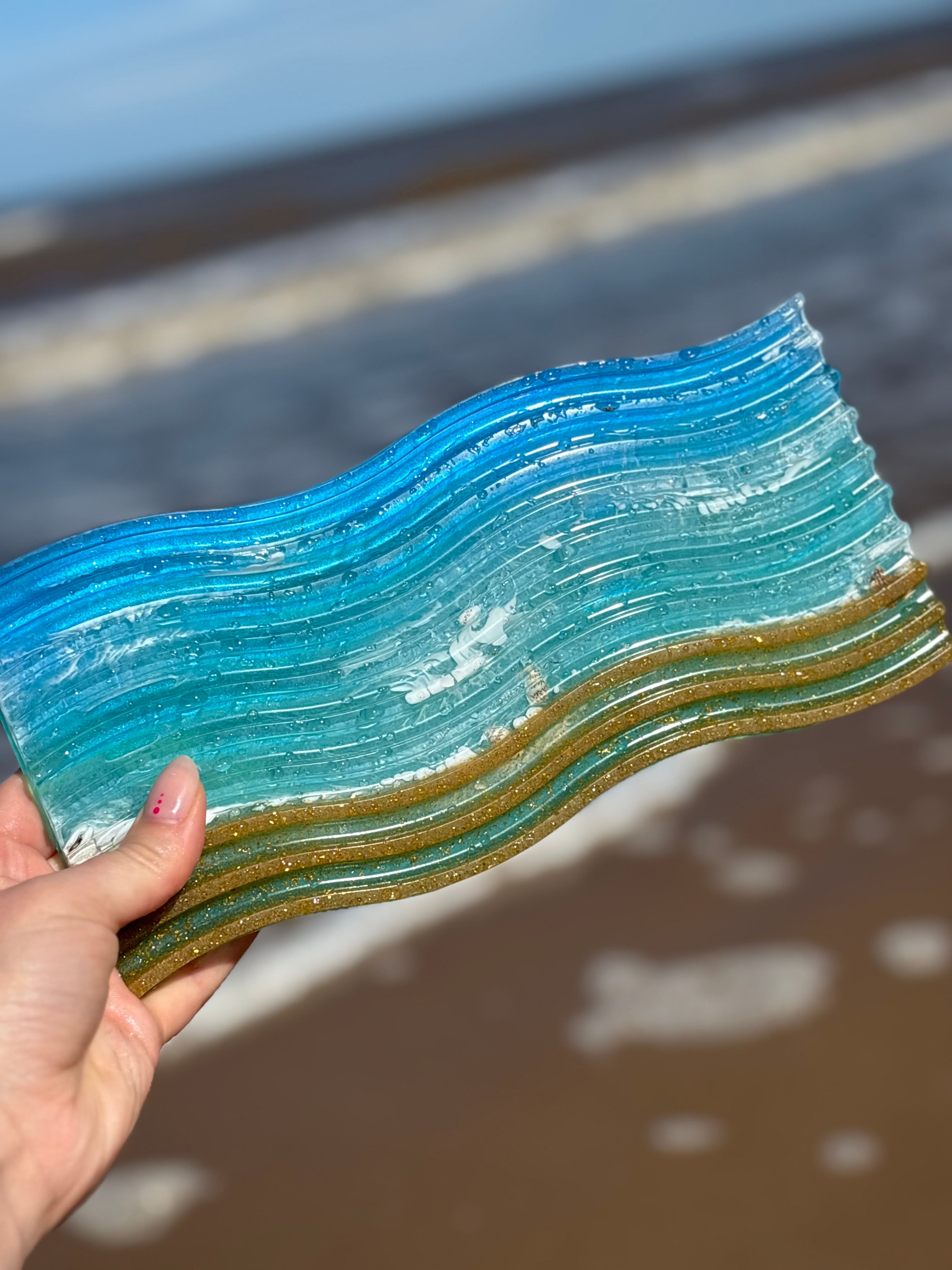 Ocean wave playscape