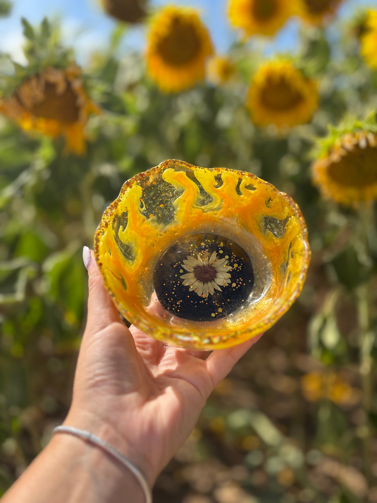 Sunflower bowl