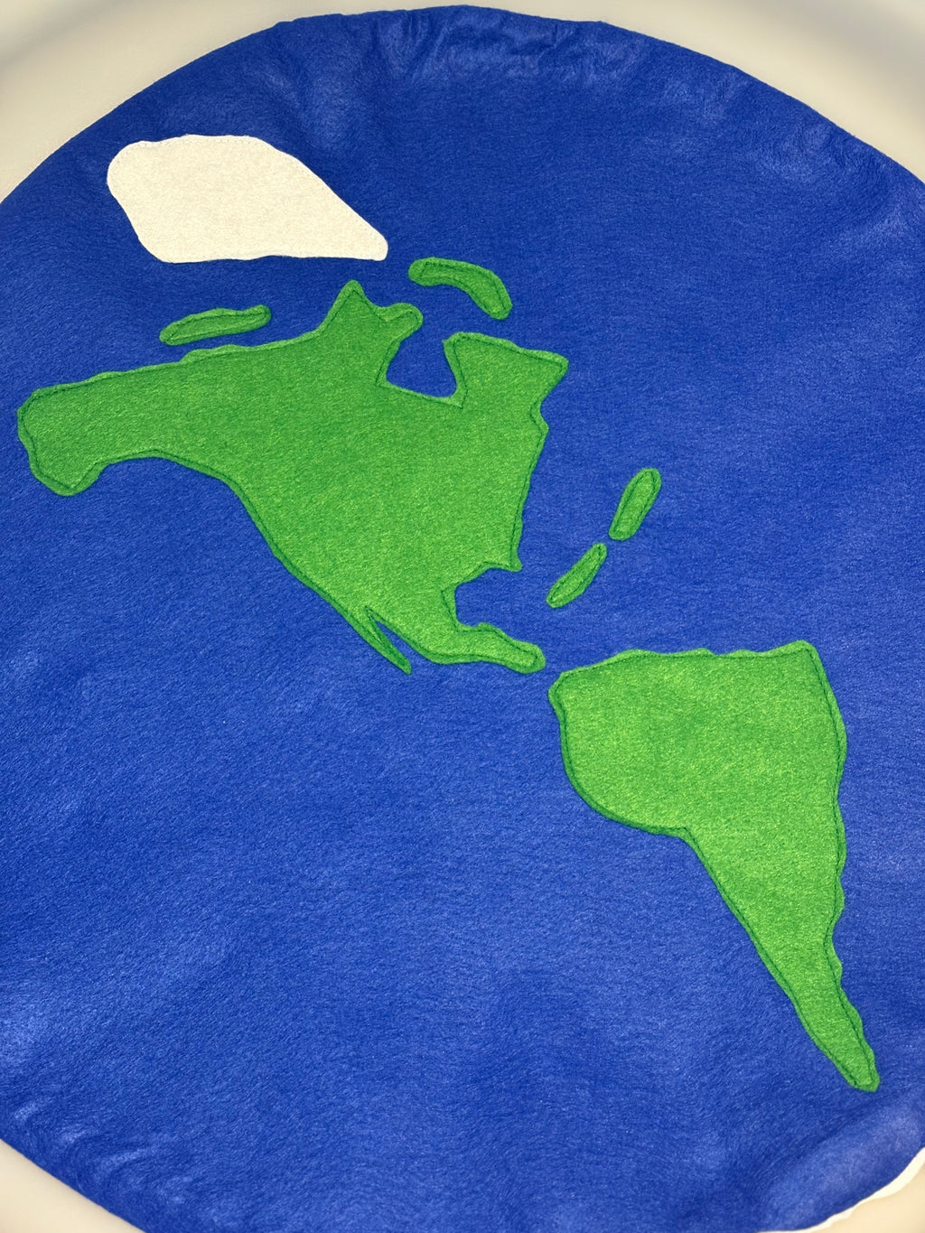 World map mat (double sided)
