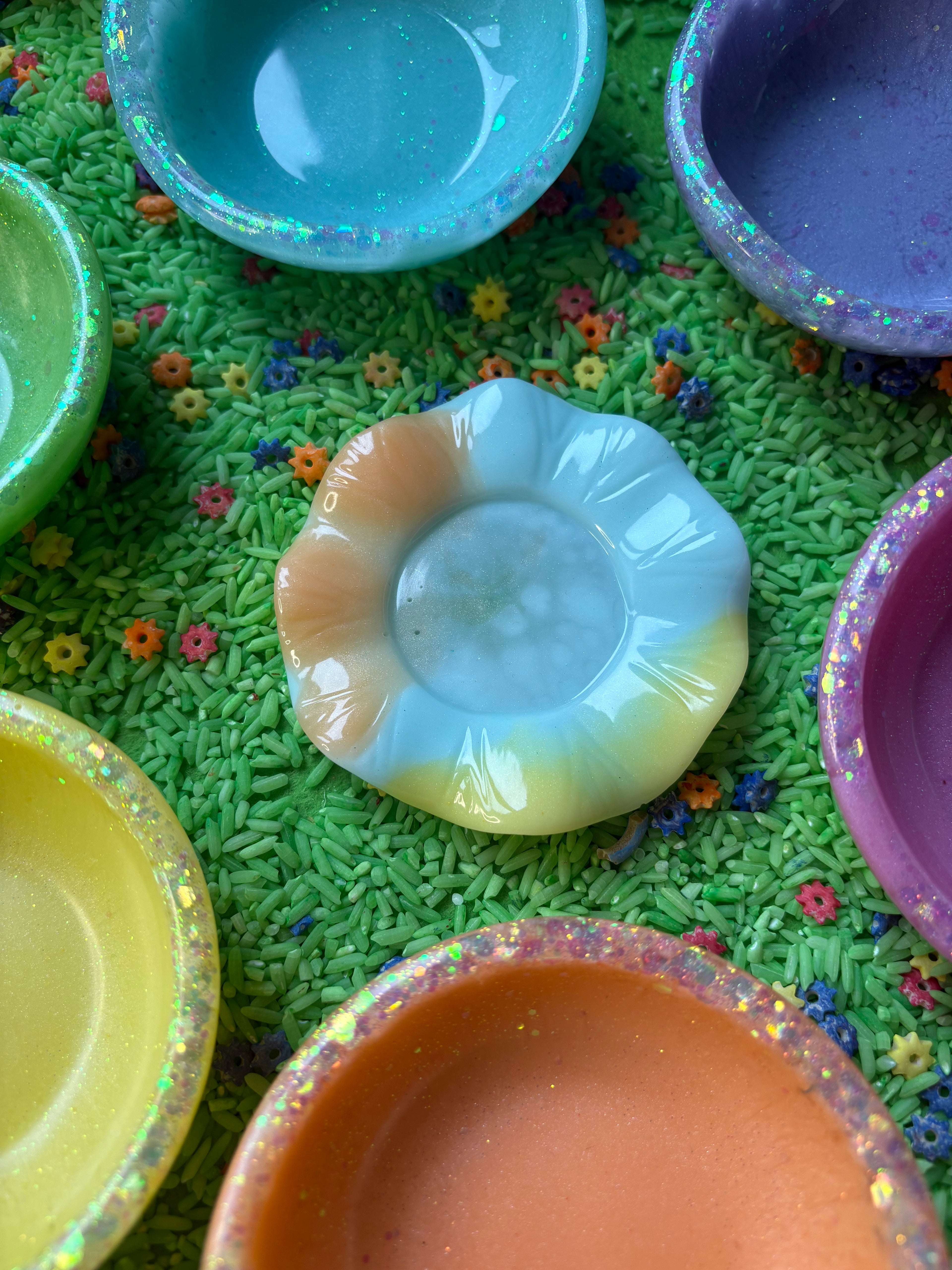 Little flower plate