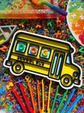 School bus tray for CVC words