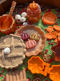Pumpkin pie set